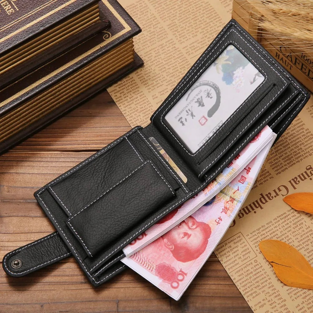 Jinbaolai Leather Wallet