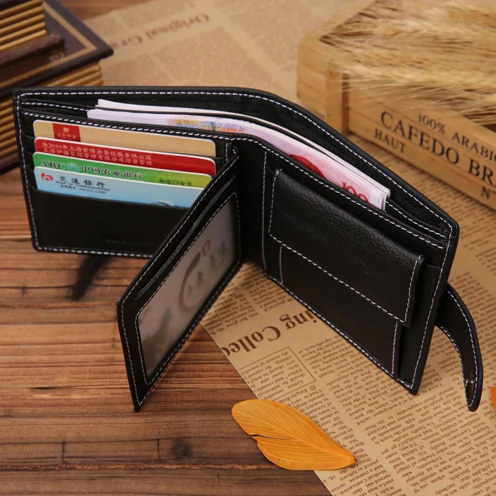 Jinbaolai Leather Wallet