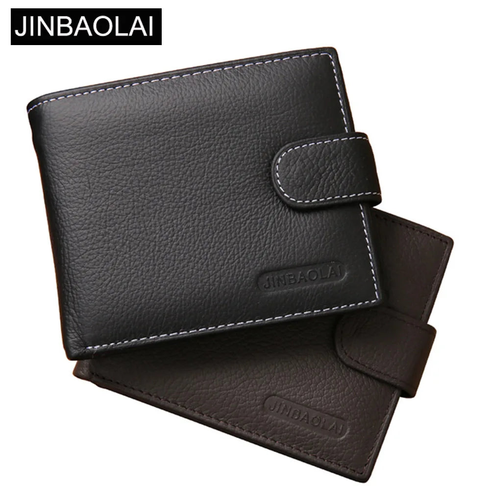 Jinbaolai Leather Wallet