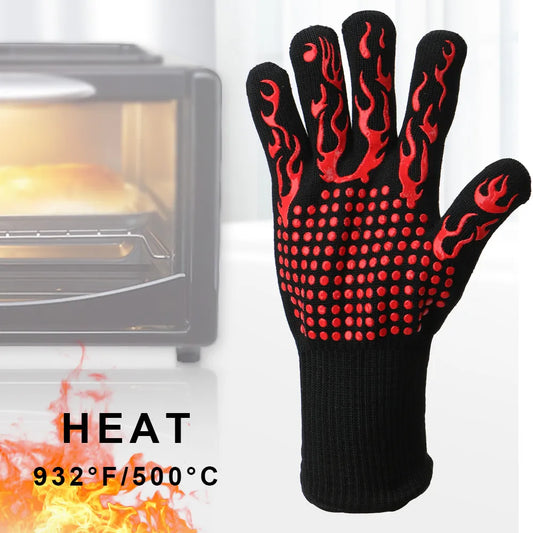 Non-Slip Flame Resistant Oven Glove