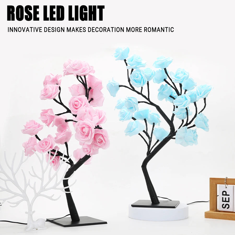 Rose Tree Table Lamp