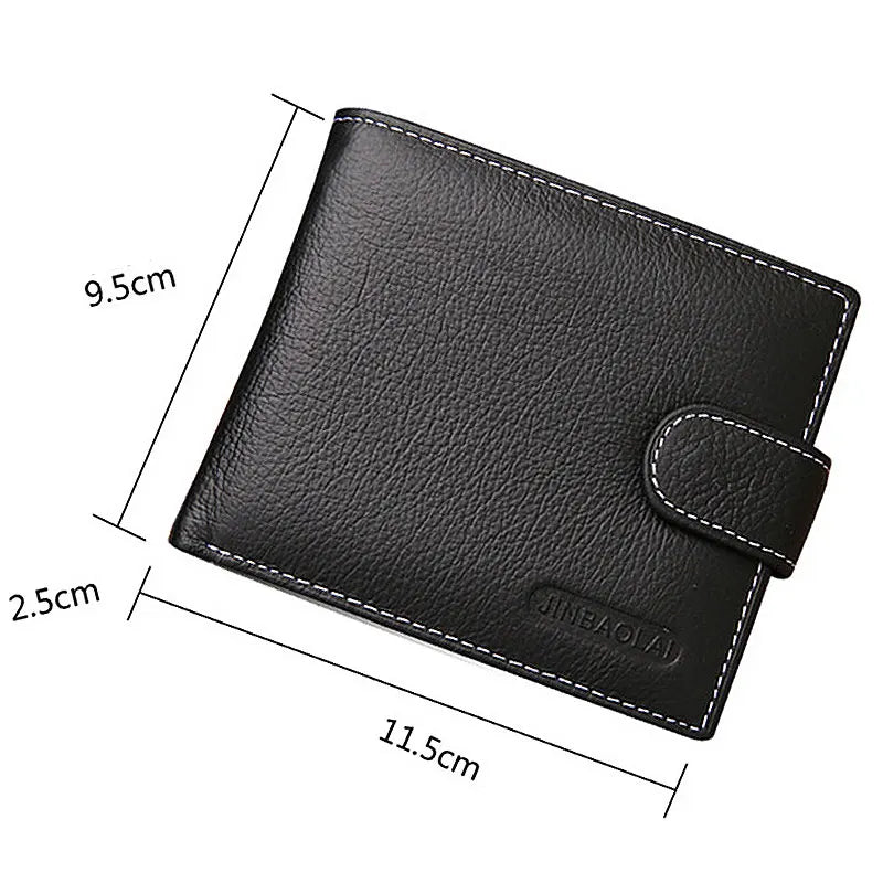 Jinbaolai Leather Wallet