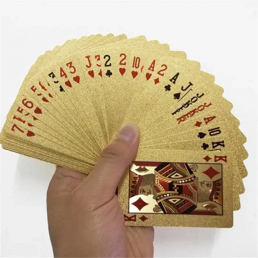 Gold/Silver Playing Cards