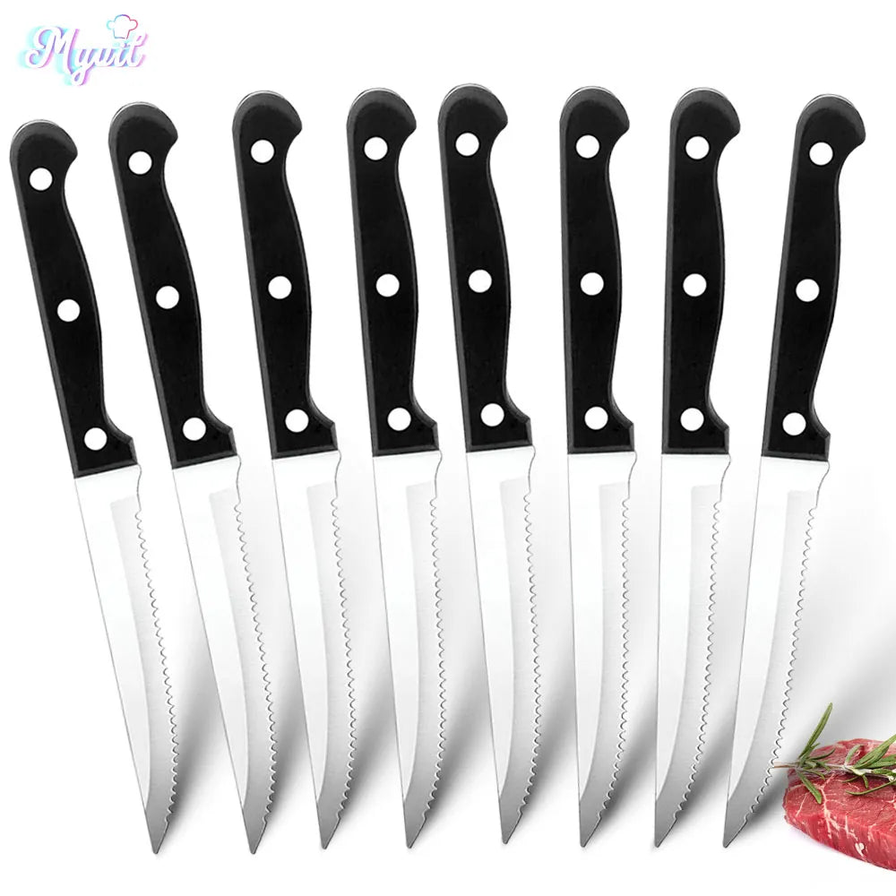 Steak Knives Set 6/8 Pcs