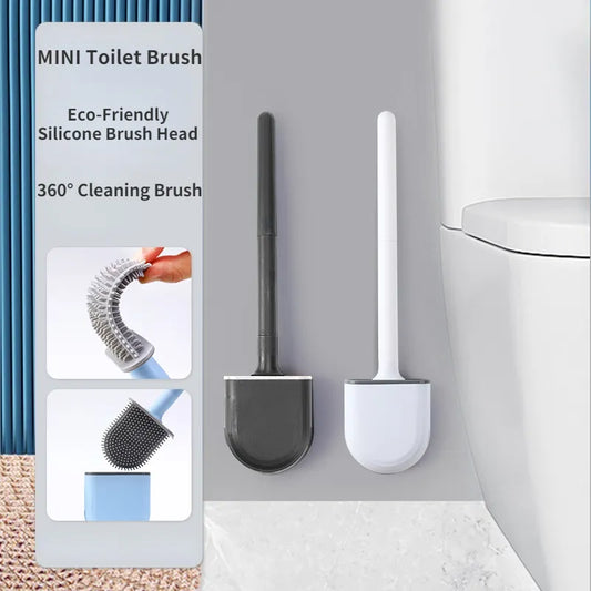 Toilet Brush and Holder. Silicone