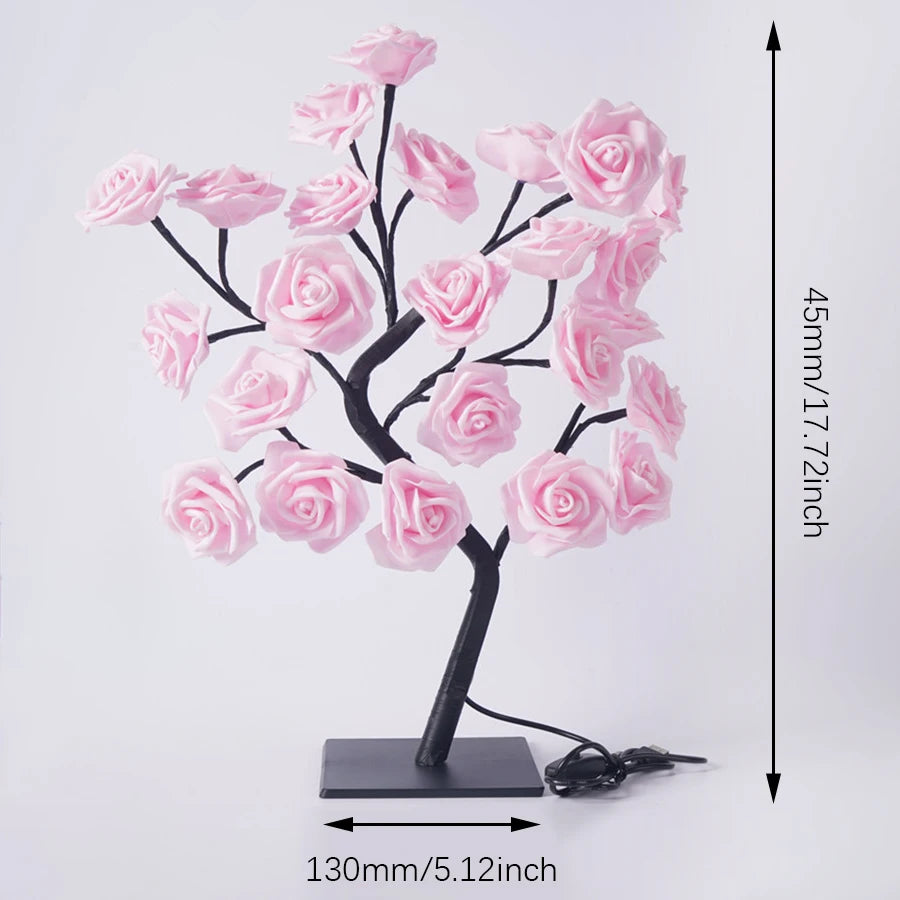 Rose Tree Table Lamp